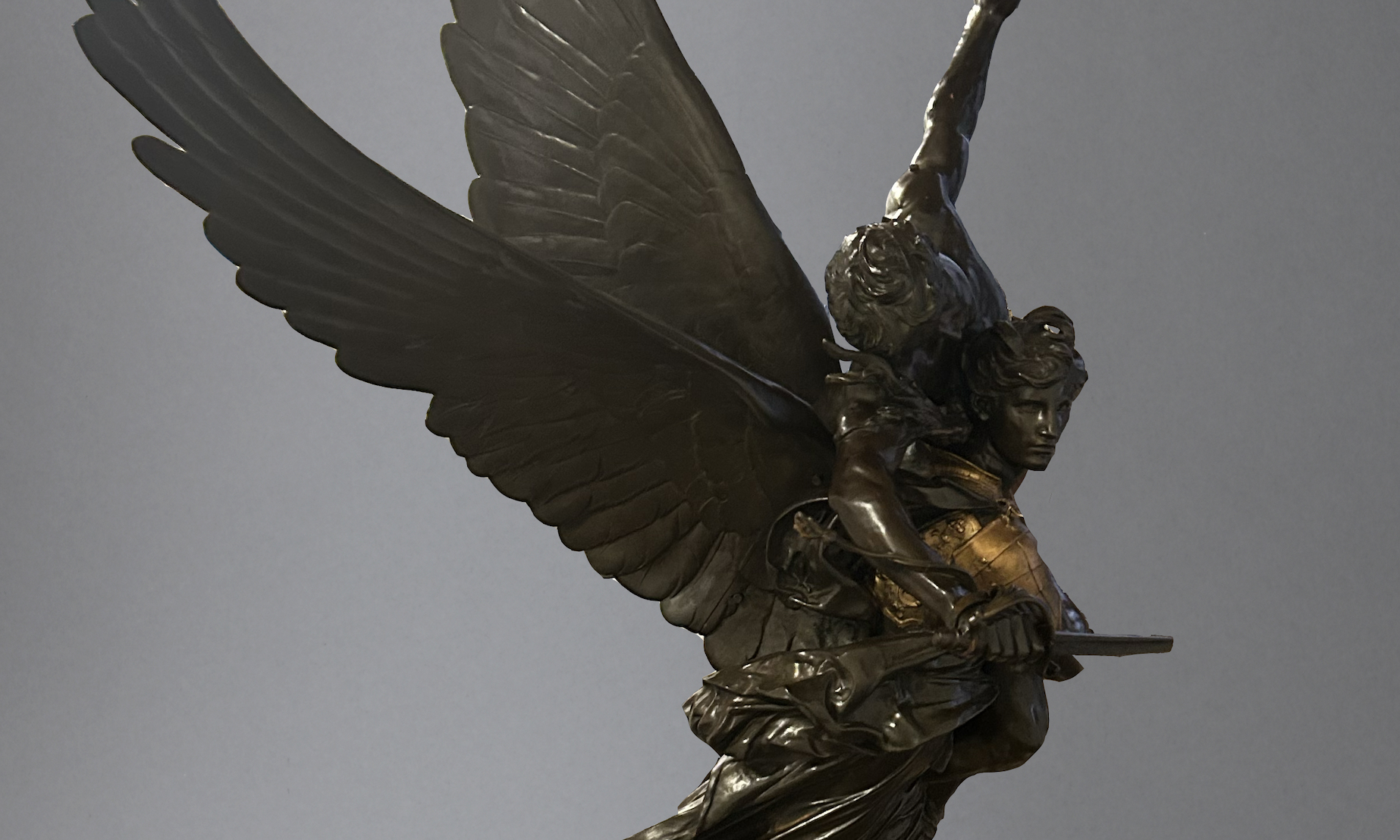 Gloria Victis by Mercié