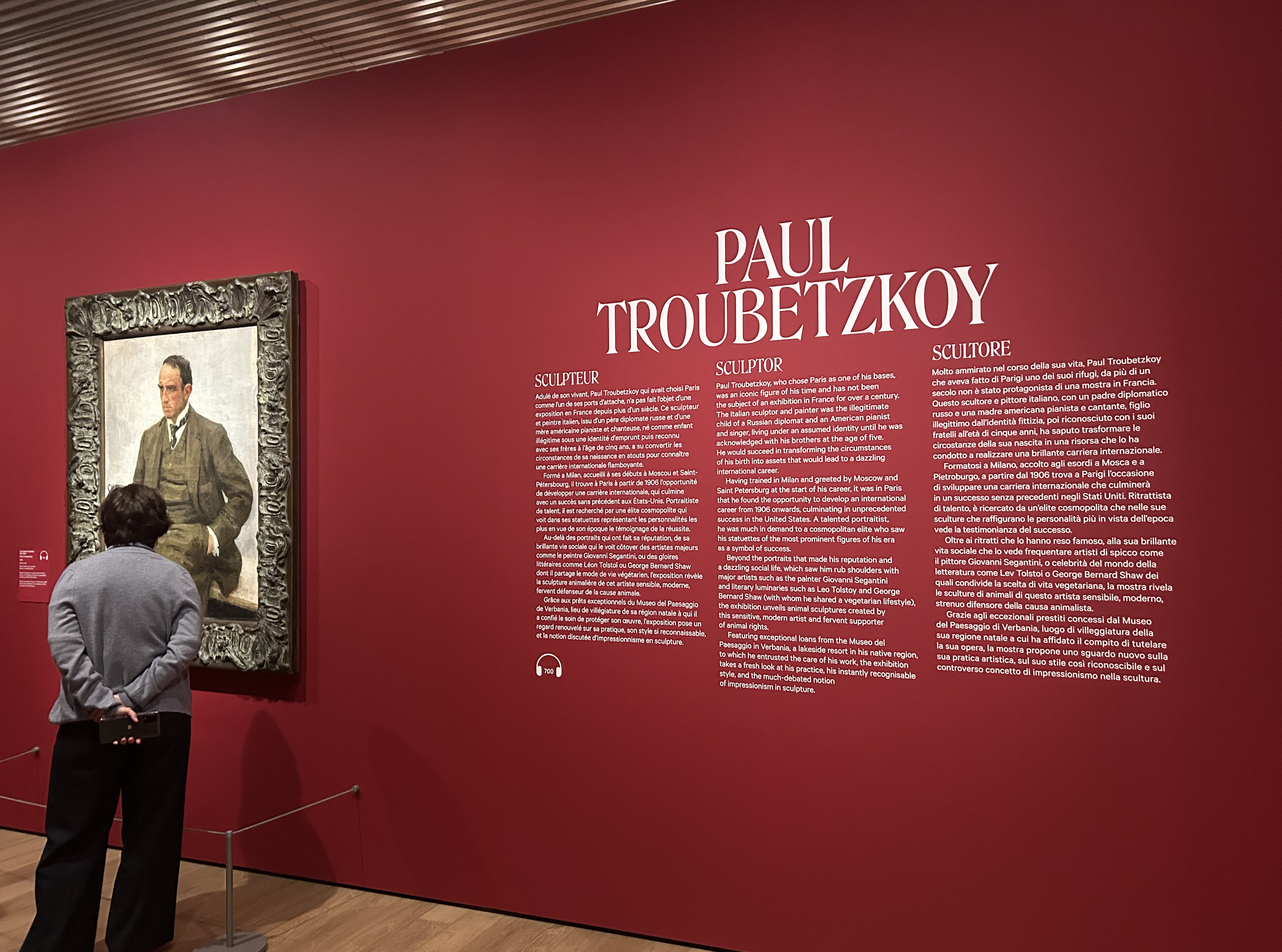 "Paul Troubetzkoy. Le Prince sculpteur" an exhibition at the Musée d'Orsay 
