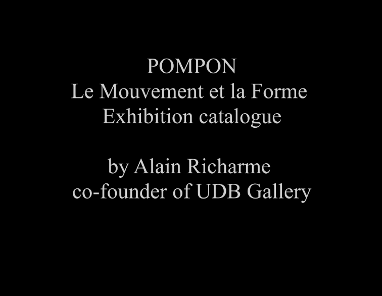 Pompon UDB Catalogue : ITW Alain Richarme 